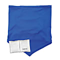 Ergodyne Chill-Its 6482 Cooling Neck Gaiter Bandana With Pocket/Ice Packs, L/XL, Blue