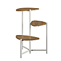 Ameriwood™ Home Novogratz Tallulah Plant Stand, 29-3/4”H x 21-1/8”W x 21”D, Walnut/White 1 thumbnail image