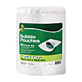 Duck® Brand Bubble Pouches Roll, 7.5" x 12', Clear 1 thumbnail image