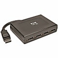 Eaton Tripp Lite Series 4-Port DisplayPort Multi-Monitor Splitter, MST Hub, 4K 60Hz UHD, DP1.2, TAA - 3840 × 2160 - DisplayPort 1.2 1 thumbnail image
