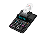 Casio® DR120R Desktop Printing Calculator, DR120R-BK 1 thumbnail image
