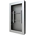 Peerless-AV KIP742-S Wall Mount for Fan, Media Player, Flat Panel Display, Electronic Equipment - Silver - Height Adjustable - 42" Screen Support - 75 lb Load Capacity - 200 x 200, 600 x 400 - Yes - 1