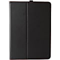 The Joy Factory SmartBlazer Exec CFA206 Carrying Case (Folio) iPad Air, Business Card, Stylus, Credit Card, Photograph, Paper Sheet, Ticket, ID Card, Accessories - Red, Black - Synthetic Leather - Hand Strap