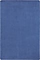 Joy Carpets Kid Essentials Solid Color Rectangle Area Rug, Just Kidding, 12' x 7-1/2', Cobalt Blue 1 thumbnail image