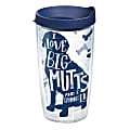 Tervis Project Paws Tumbler With Lid, I Love Big Mutts And I Cannot Lie, 16 Oz, Clear/Navy 1 thumbnail image