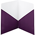 Smead Classic Pocket Folder - 2 Pocket(s) - Purple - 25 / Box 1 thumbnail image