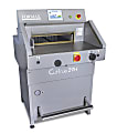 Formax Cut-True 29H Hydraulic Automatic Guillotine Paper Cutter With LED Laser Line, 20-1/2", Gray