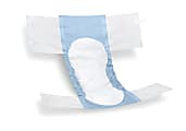 FitRight Extra Disposable Briefs, Large, Blue/White, Bag Of 20 Briefs