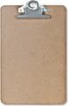 Office Depot® Brand Memo Size Clipboard, 6" x 9", 100% Recycled Wood, Light Brown