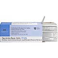 Sparco Tap Action Razor Knife - Stainless Steel Blade - Reversible - 12 / Box 1 thumbnail image