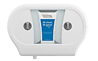 Cascades PRO® Tandem Double JRT Bathroom Tissue Dispenser, White