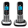 Motorola® CD4012 2-Handset Cordless Telephone Set With Digital Answering System, Silver 1 thumbnail image