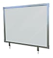 Ghent Desktop Protection Screen, 24" x 29", Frosted