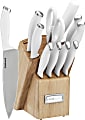 Cuisinart™ 12-Piece Cutlery Block Set, 9-1/2" x 14-1/2" x 5-13/16", White