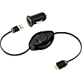 ReTrak 2.4 Amp Car Charger + Retractable Premier Galaxy Charge & Sync Cable 1 thumbnail image