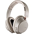 Plantronics BackBeat GO 810 Wireless Active Noise-Canceling Headphones - Stereo - Wireless - Bluetooth - 164 ft - 32 Ohm - 50 Hz - 20 kHz - Over-the-head - Binaural - Circumaural - Noise Canceling - Bone White