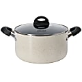 Oster Clairborne 6-Quart Aluminum Nonstick Dutch Oven With Lid, Sand 1 thumbnail image