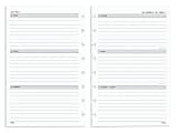 TUL® Discbound Weekly/Monthly Refill Pages, Junior Size, January To December 2021, TULJRFILR-WM-RY
