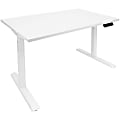 Mount-It! Electric 48"W Standing Desk With Adjustable Height, White