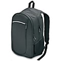 Toshiba Notebook Backpack - Top-loading - Polyester - Black