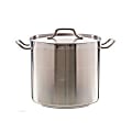 Update International SuperSteel® Stock Pot, 20 qt, Silver 1 thumbnail image