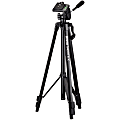 Sunpak 5400DLX Tripod with 3-Way Pan Head for Digital Cameras, 54"H x 4-7/16”W x 3-15/16”D, Matte Black 1 thumbnail image