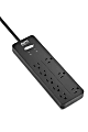 APC® Home Office SurgeArrest 8-Outlet Surge Protector, 6' Cord, Black, PH8 1 thumbnail image