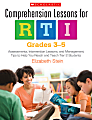 Scholastic Comprehension Lessons For RTI, Grades 3-5