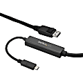 StarTech.com 9.8ft/3m USB C to DisplayPort 1.2 Cable 4K 60Hz - USB Type-C to DP Video Adapter Monitor Cable HBR2 - CDP2DPMM3MB 1 thumbnail image