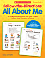 Scholastic Follow-The-Directions: All About Me