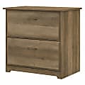 Bush Furniture Cabot 31-1/4"W x 19-4/7"D Lateral 2-Drawer File Cabinet, Reclaimed Pine, Standard Delivery 1 thumbnail image