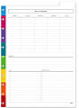 TUL® Discbound Dry-Erase Weekly Dashboard, Letter Size, Black/White 1 thumbnail image