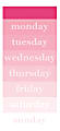 Office Depot® Brand Undated Weekly List Pad, 4" x 9", Ombré, US1930-010