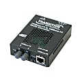 Transition Networks Just Convert-IT 100BASE-TX to 100BASE-FX Stand-Alone Media Converter