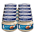 Gerber Sitter 2nd Foods Jars, Chicken & Gravy, 2.5 Oz, Pack Of 10 Jars 1 thumbnail image