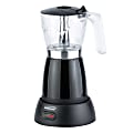 Brentwood 6-Cup Cordless Electric Moka Pot Espresso Machine, Black 1 thumbnail image