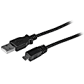 StarTech.com Micro USB Cable - Charge or sync micro USB mobile devices from a standard USB port on your desktop or mobile computer - UUSBHAUB3 1 thumbnail image