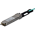 StarTech.com MSA Uncoded 7m 40G QSFP+ to SFP AOC Cable - 40 GbE QSFP+ Active Optical Fiber - 40 Gbps QSFP Plus Cable 23' - QSFP40GAO7M 1 thumbnail image