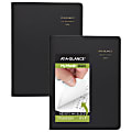 2024 AT-A-GLANCE® 8-Person Daily Appointment Book, 2 Volume Set, 8-1/2" x 11", Black, January To December 2024, 7021205