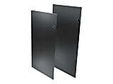 Tripp Lite Heavy Duty Side Panels for SRPOST48HD Open Frame Rack w/ Latches - Rack panel kit - side - black - 48U