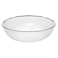 Cambro Camwear Round Pebbled Bowls, 10", Clear, Set Of 12 Bowls 1 thumbnail image