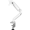 Fellowes® Platinum Series Gas Spring Single Monitor Arm, White