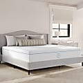 Martha Stewart SleepComplete 12 Inch Medium Firm Hybrid Pocket Spring and Foam Dual-Action Cooling Mattress with Breathable CoolWeave Jacquard Knitted Top, King