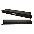 Panamax D10-PFP 10-Outlet Power Distribution Rack Strip With 6' Cord, 120V/1800W