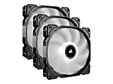 CORSAIR Air Series LED AF120 (2018) - Case fan - 120 mm - white (pack of 3) 1 thumbnail image