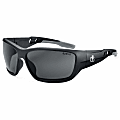 Ergodyne Skullerz® Safety Glasses, Baldr, Anti-Fog, Matte Black Frame, Smoke Lens 1 thumbnail image