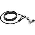 Eaton Tripp Lite Series Security Lock for Laptops and Peripherals, 4-Digit Combination, 6 ft. (1.83 m) Cable, SEC6C 1 thumbnail image