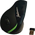 Ergoguys WOW PEN JOY II WIRELESS ERGONOMIC COMPUTER MOUSE BLACK - Optical - Wireless - Black - 1 Pack - WP012BKEW 1 thumbnail image