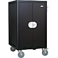 AVer AVerCharge E36c+ 36 Device Economy Charging Cart - 4 Casters - 5" Caster Size - Solid Steel - 27.09" Width x 25.20" Depth x 42.83" Height - Black - For 36 Devices 1 thumbnail image