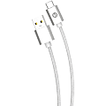 iEssentials USB/USB-C Data Transfer Cable - 6 ft USB/USB-C Data Transfer Cable - First End: USB Type C - Second End: USB Type A - White 1 thumbnail image